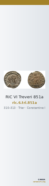 RIC VI Treveri 851a — CANOA