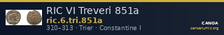 RIC VI Treveri 851a — CANOA