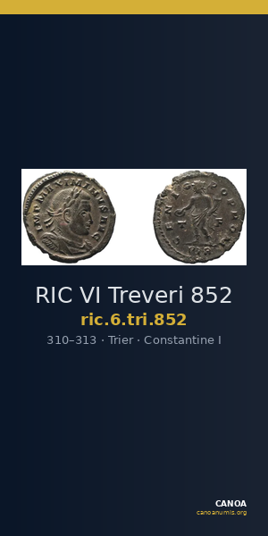 RIC VI Treveri 852 — CANOA
