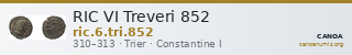 RIC VI Treveri 852 — CANOA