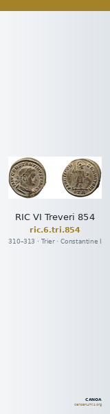 RIC VI Treveri 854 — CANOA