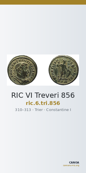RIC VI Treveri 856 — CANOA