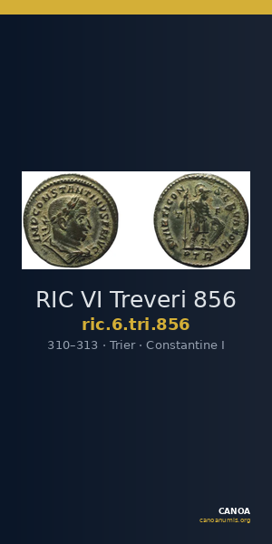 RIC VI Treveri 856 — CANOA