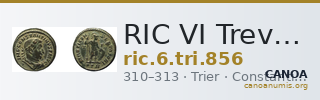 RIC VI Treveri 856 — CANOA