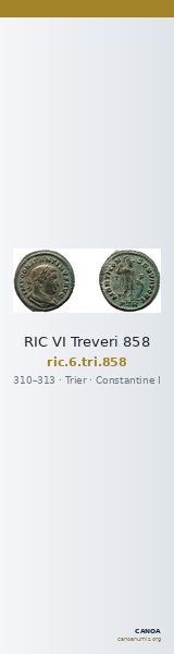 RIC VI Treveri 858 — CANOA