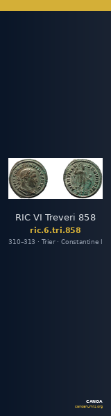 RIC VI Treveri 858 — CANOA