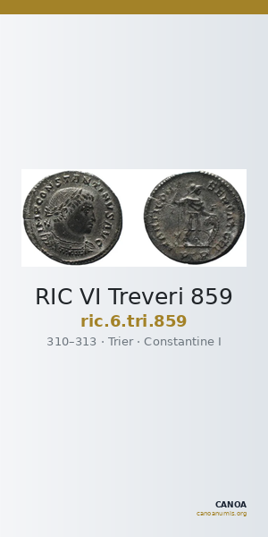 RIC VI Treveri 859 — CANOA