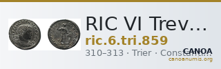 RIC VI Treveri 859 — CANOA