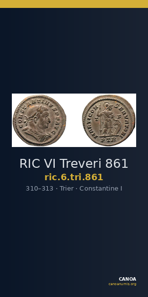 RIC VI Treveri 861 — CANOA