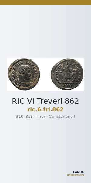 RIC VI Treveri 862 — CANOA
