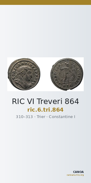 RIC VI Treveri 864 — CANOA