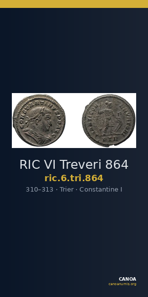 RIC VI Treveri 864 — CANOA