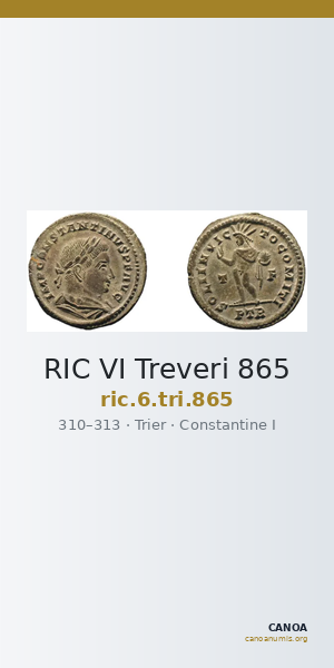RIC VI Treveri 865 — CANOA