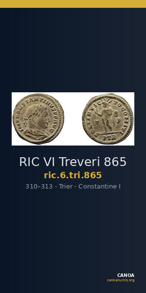 RIC VI Treveri 865 — CANOA