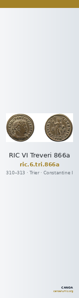 RIC VI Treveri 866a — CANOA