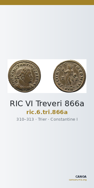 RIC VI Treveri 866a — CANOA