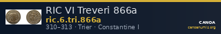 RIC VI Treveri 866a — CANOA