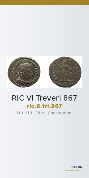 RIC VI Treveri 867 — CANOA