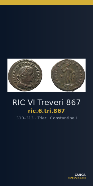 RIC VI Treveri 867 — CANOA