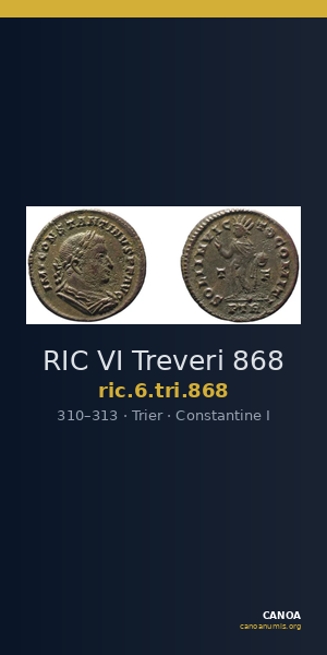 RIC VI Treveri 868 — CANOA