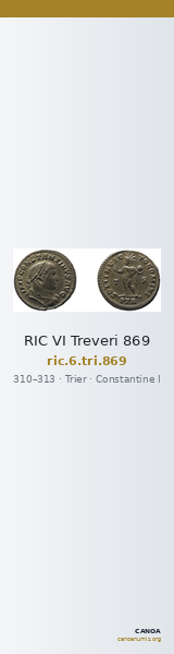 RIC VI Treveri 869 — CANOA