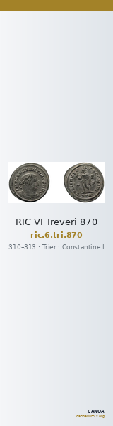 RIC VI Treveri 870 — CANOA