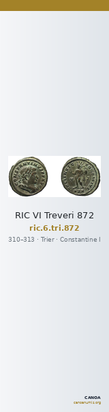 RIC VI Treveri 872 — CANOA