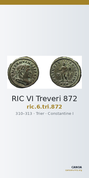 RIC VI Treveri 872 — CANOA