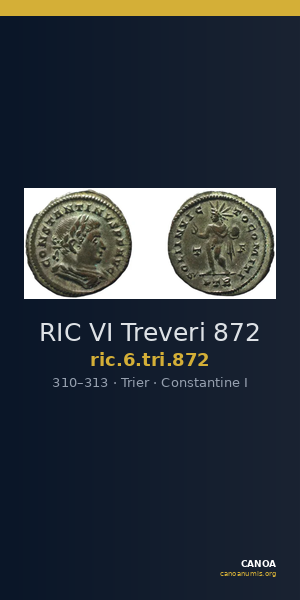 RIC VI Treveri 872 — CANOA