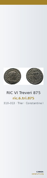 RIC VI Treveri 875 — CANOA