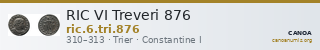 RIC VI Treveri 876 — CANOA