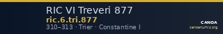 RIC VI Treveri 877 — CANOA