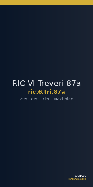 RIC VI Treveri 87a — CANOA