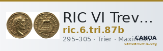 RIC VI Treveri 87b — CANOA