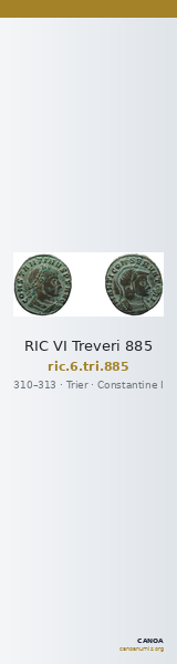 RIC VI Treveri 885 — CANOA