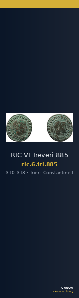 RIC VI Treveri 885 — CANOA