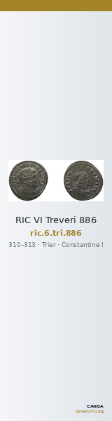 RIC VI Treveri 886 — CANOA