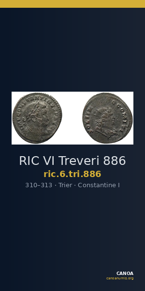 RIC VI Treveri 886 — CANOA