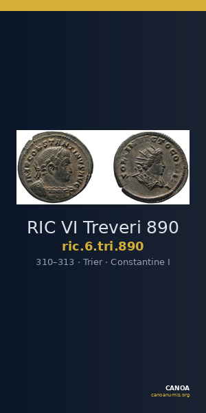 RIC VI Treveri 890 — CANOA