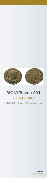 RIC VI Treveri 891 — CANOA