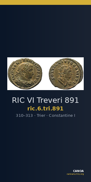 RIC VI Treveri 891 — CANOA