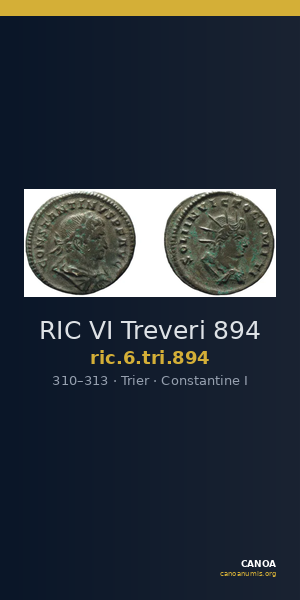 RIC VI Treveri 894 — CANOA