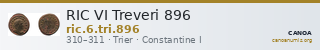 RIC VI Treveri 896 — CANOA