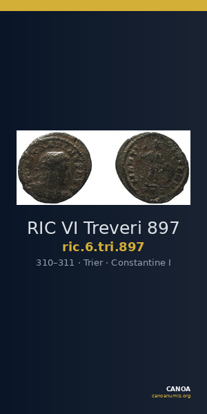 RIC VI Treveri 897 — CANOA