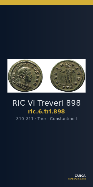 RIC VI Treveri 898 — CANOA