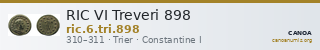 RIC VI Treveri 898 — CANOA