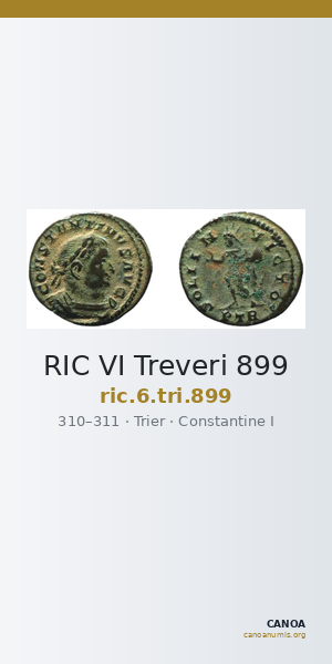 RIC VI Treveri 899 — CANOA