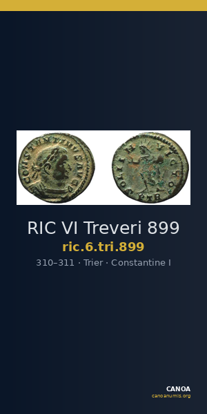 RIC VI Treveri 899 — CANOA