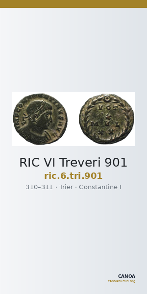 RIC VI Treveri 901 — CANOA