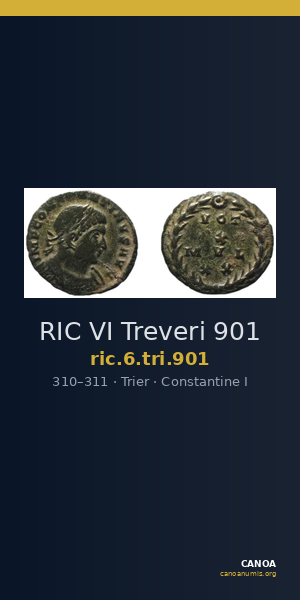 RIC VI Treveri 901 — CANOA